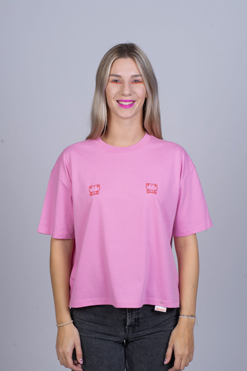 Dámske Tričko ŽABKY ružové