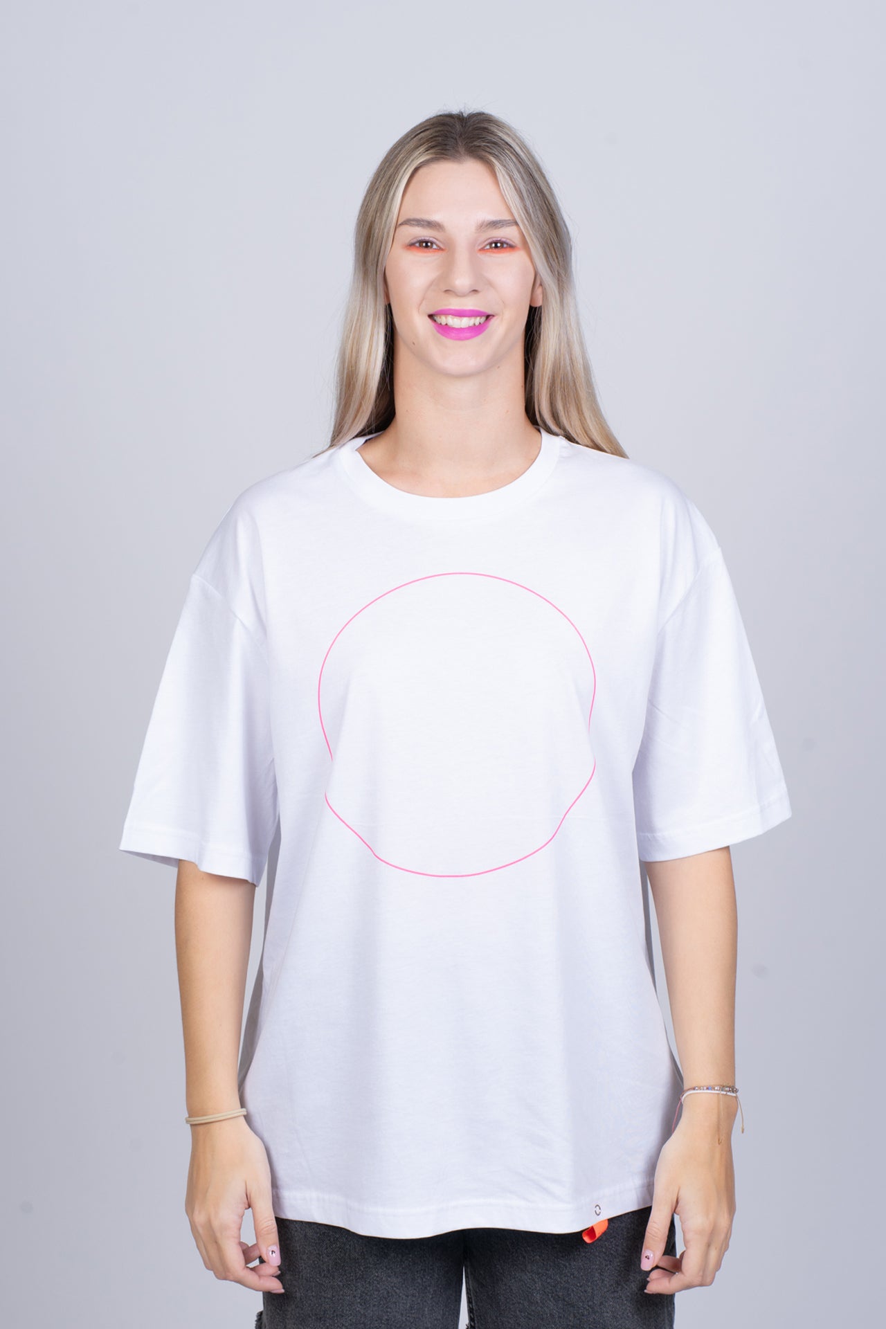 Unisex Tričko KRUŽNICA Biele