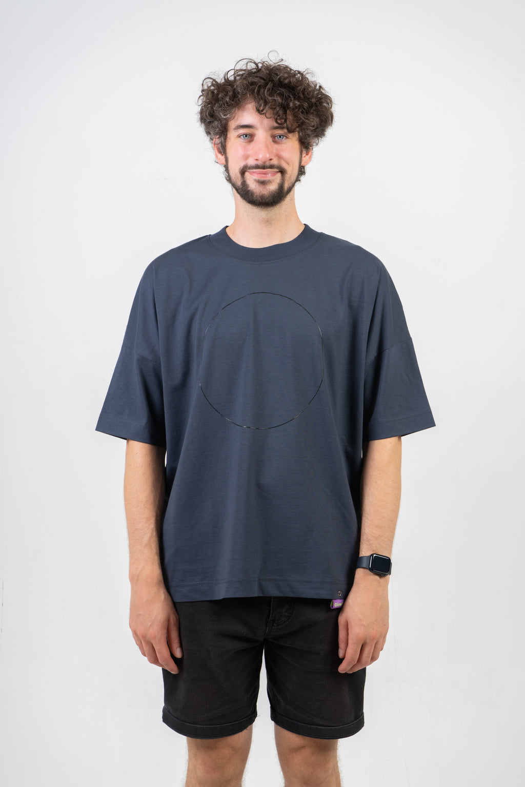Unisex Tričko KRUŽNICA sivé