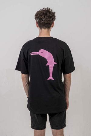 Unisex tričko-šaty Delfín