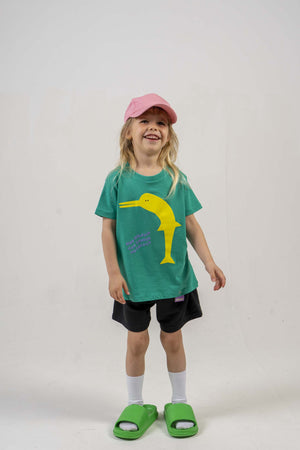 Detské Tričko DELFÍN Zelené