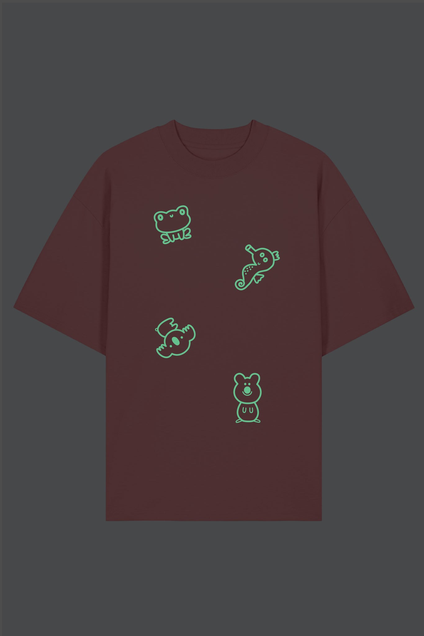 Unisex Tričko ANIMALS ružové