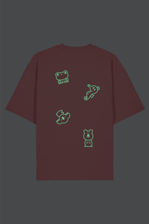 Unisex Tričko ANIMALS ružové