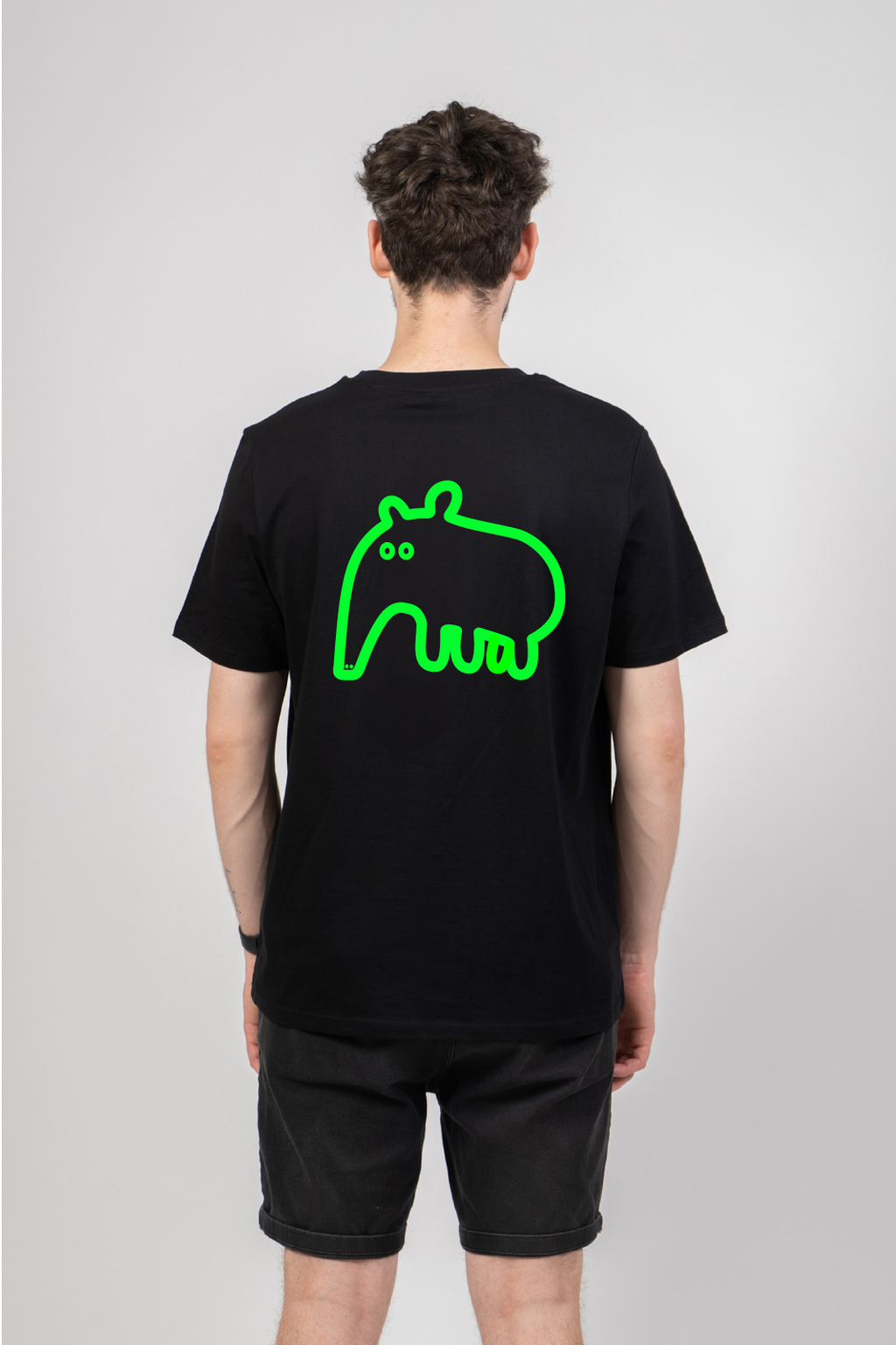 Unisex Tričko TAPÍR zelený