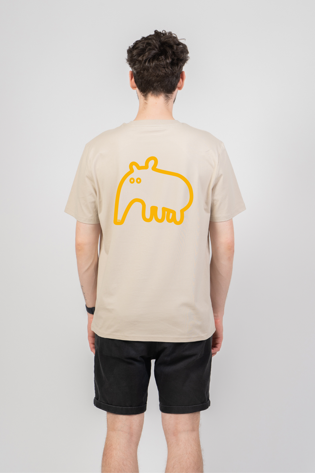 Unisex Tričko TAPÍR oranžový