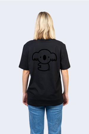 Unisex Tričko KOALA čierna