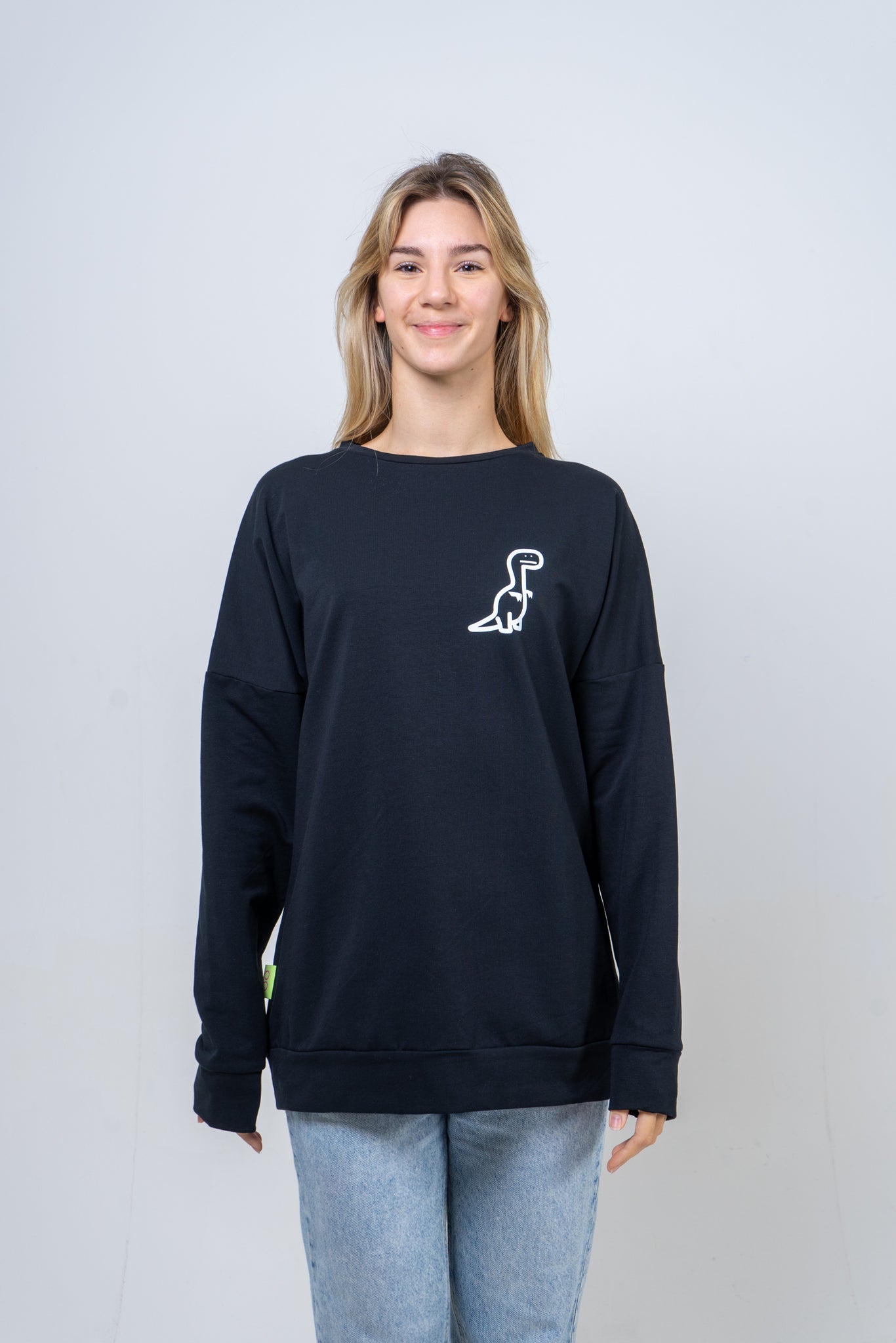 Unisex Mikina T-REX Čierna