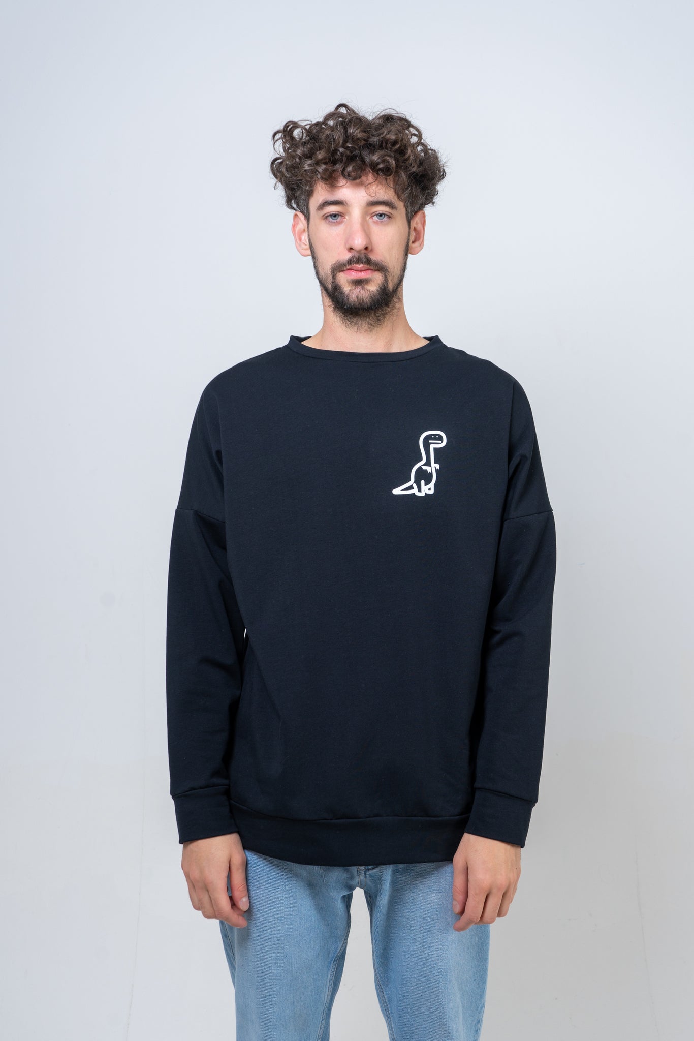 Unisex Mikina T-REX Čierna