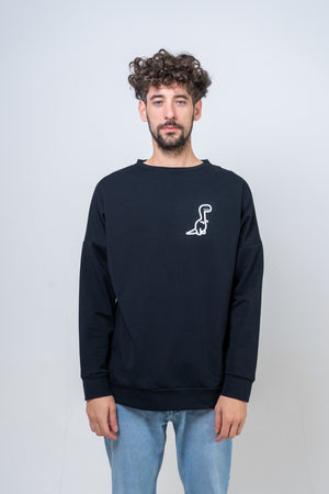 Unisex Mikina T-REX Čierna
